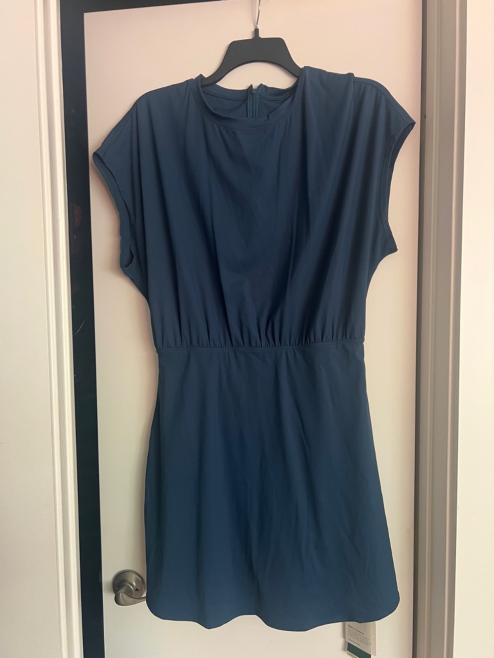 Women’s Short Sleeve Navy Athletic Dress - Halara
